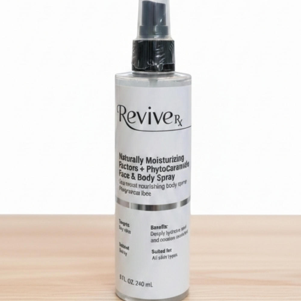 ReviveRx Face & Body Spray Moisturizing Hydrating New 240 Ml